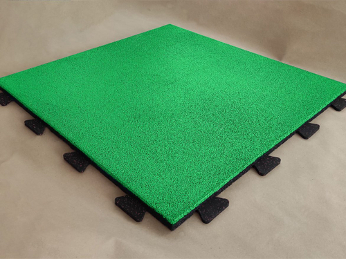 Резиновая плитка EcoStep Gym EPDM 990х990 (30мм) со скрытыми замками