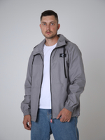 Ветровка легкая Город Горький серая серый