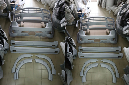 Широкий обвес для Porsche Cayenne 958 2011–2014