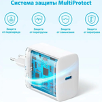 Зарядное устройство Anker B2347 USB Type-C белый