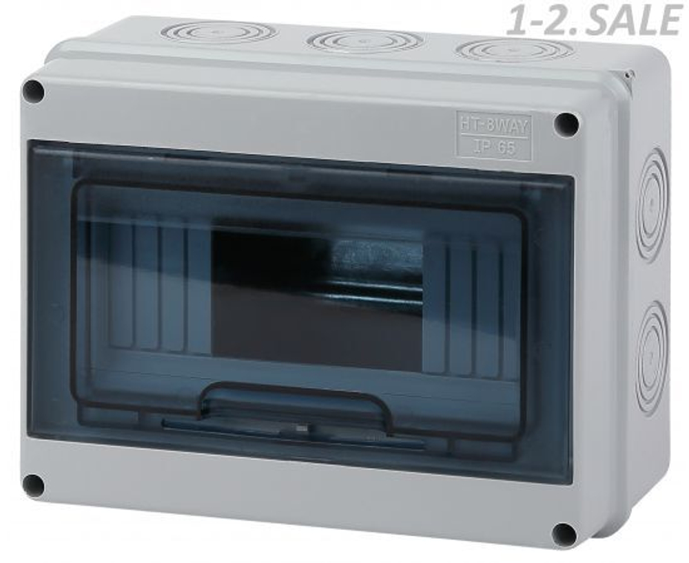 Навесной бокс ЭРА SIMPLE ЩРН-П-8 модулей, пластик IP41 Б0041523