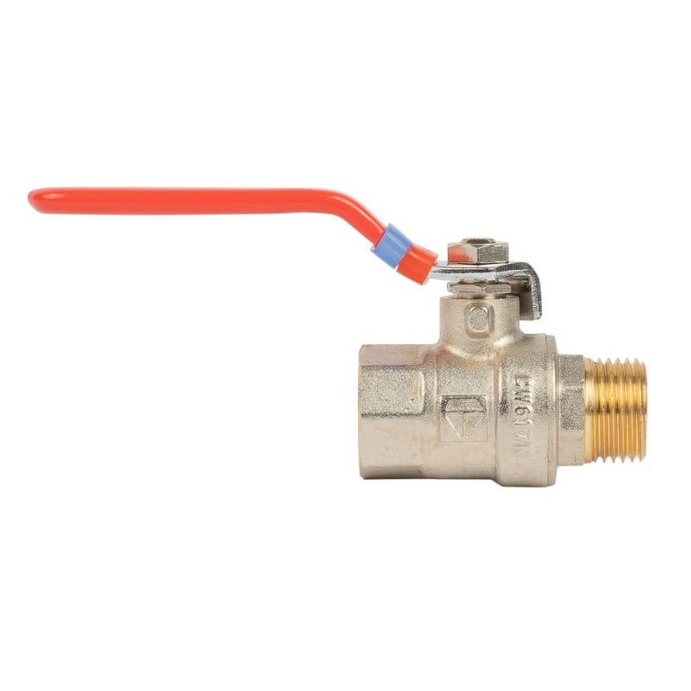 Кран шаровый НР-ВР 1/2" ручка HLV