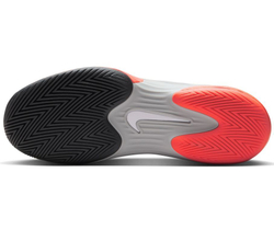 Женские теннисные кроссовки Nike Zoom Vapor 12 HC Premium - white/hot lava/wolf grey