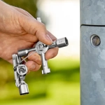 Ключ для шкафов TwinKey® 92 мм Knipex 00 11 01