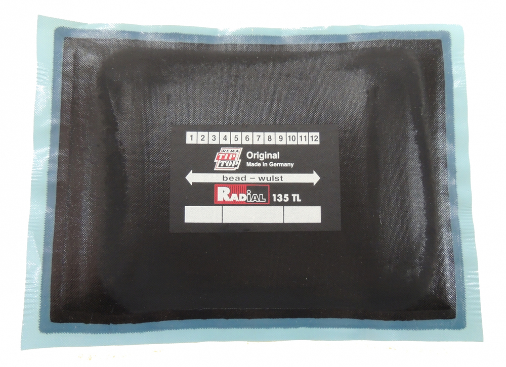 CLIPPER ЗАПЛАТА 512 1360 кордовая для боковых порезов 135new 148*203мм