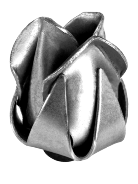 Кованый элемент "Бутон розы" Диаметр: 30 (1мм), вес 0,055 кг.