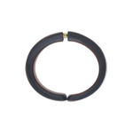 Браслет Nature Bijoux, Cannelle, кафф из рога, со вставкой из дерева байонг, NB26.1-13-44487 (коричн