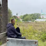 Худи Смерч Ман темно-серый