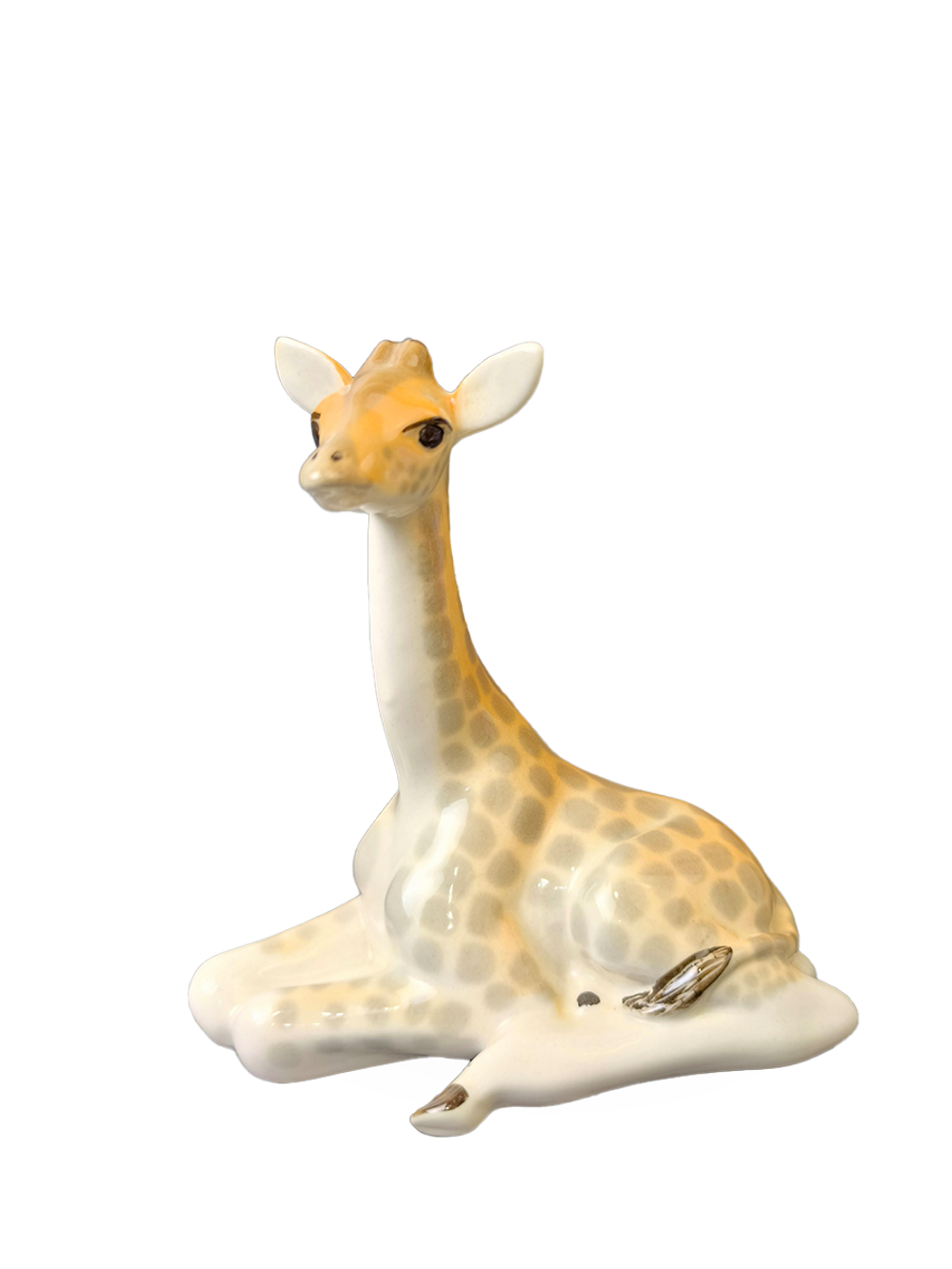 Фарфоровая статуэтка "Жираф" ЛФЗ