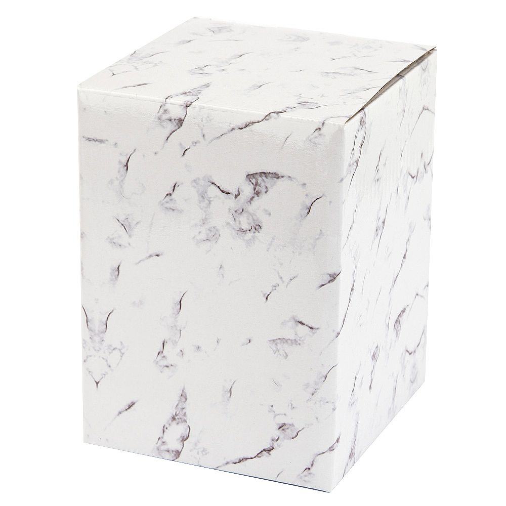 Банка для сыпучих продуктов (с бамбуковой крышкой) "Черный мрамор" d=10,5см. h=17см. v=850мл. (подар