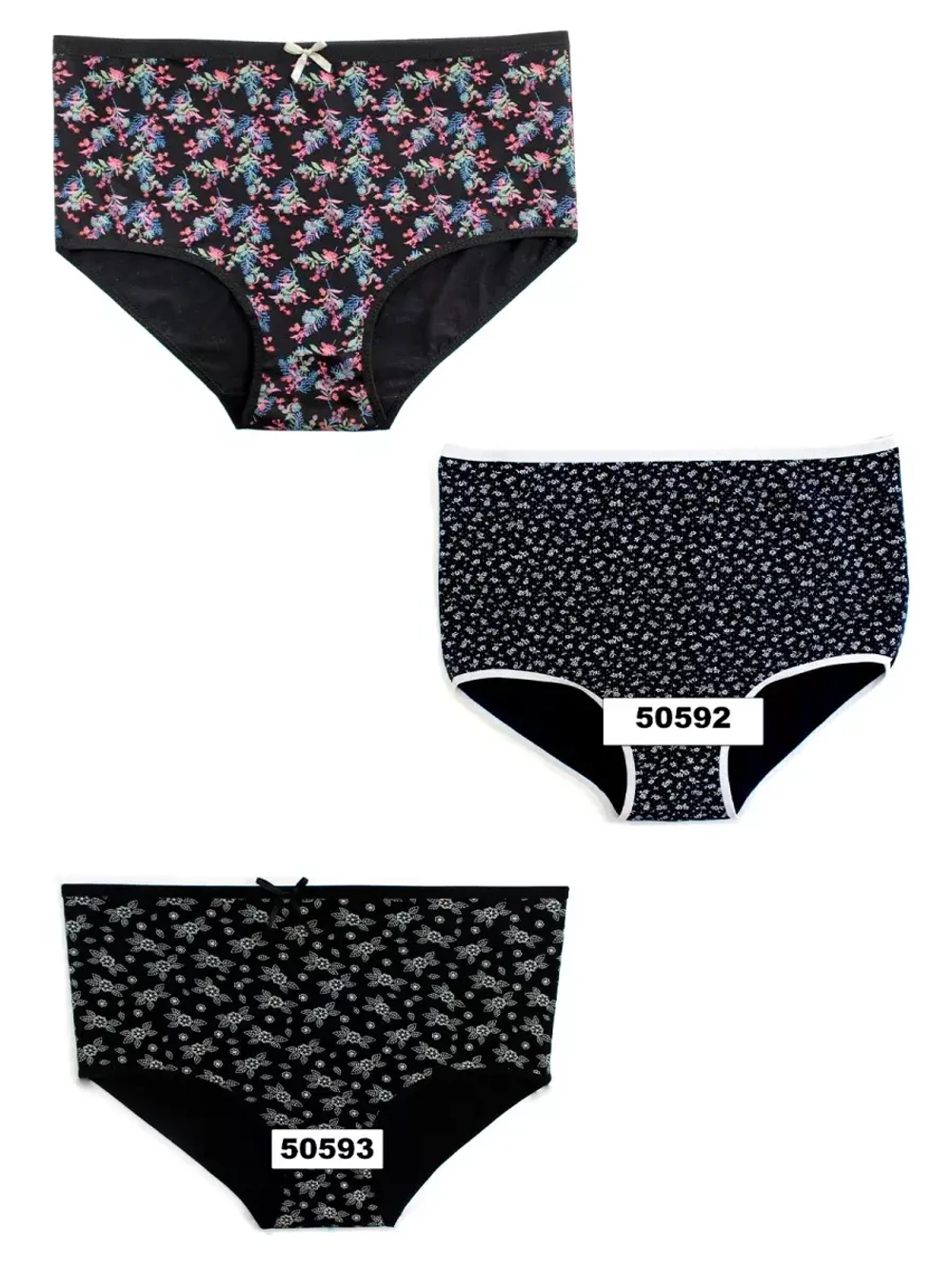 Трусы женские/хлопковые/Набор 3 шт