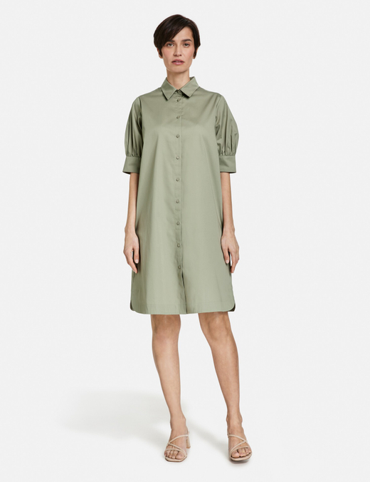 Платье-рубашка из хлопка