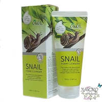 Пенка для умывания с улиточным муцином EKEL Snail Foam Cleanser, 100 мл.