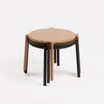 Столик пластиковый журнальный Nardi Doga, капучино