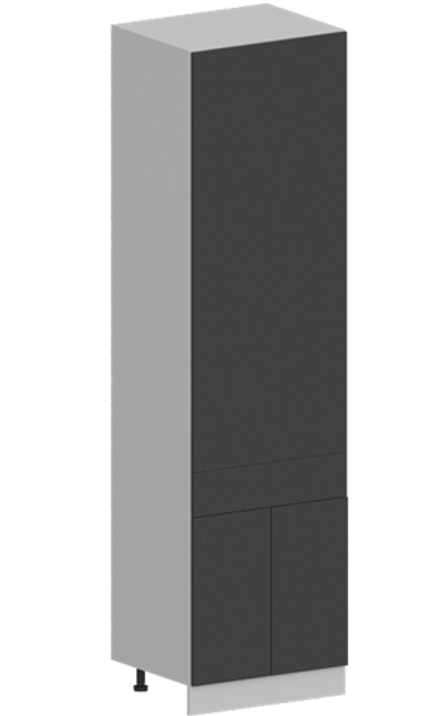 Кухня Модуль ШП1Я 600 Вотан / Графит Софт