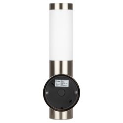 Светильник декоративный настенный ЭРА WL17 под лампу E27 IP44 хром/белый