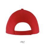 Бейсболка SOLAR, 6 клиньев