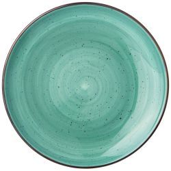 НАБОР ТАРЕЛОК ЗАКУСОЧНЫХ BRONCO "NATURE" 2 ШТ. 23 СМ МЯТНЫЙ (КОР=8НАБ.)