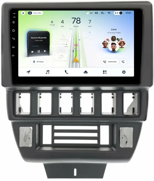 Магнитола для Lada 4x4, Urban, Bronto 1993-2019 - Teyes CC4L монитор 9" IPS, Android 14, Быстрая, Snapdragon 662, CarPlay, 4G SIM-слот
