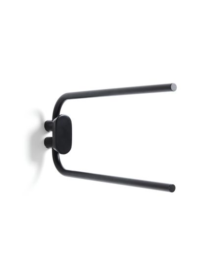 Вешалка для полотенец Arely из черного металла