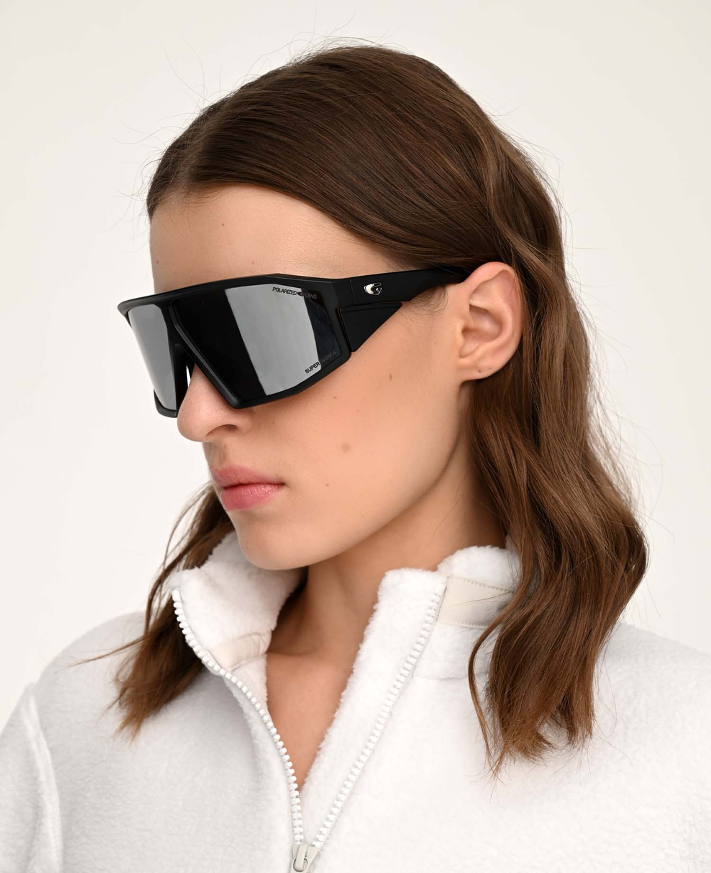 Спортивные очки GOG Lhotse / Matt Black / Polarized Reflex Silver
