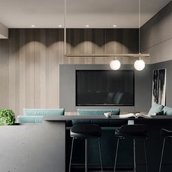 Подвесной светильник BARRA L120 Black