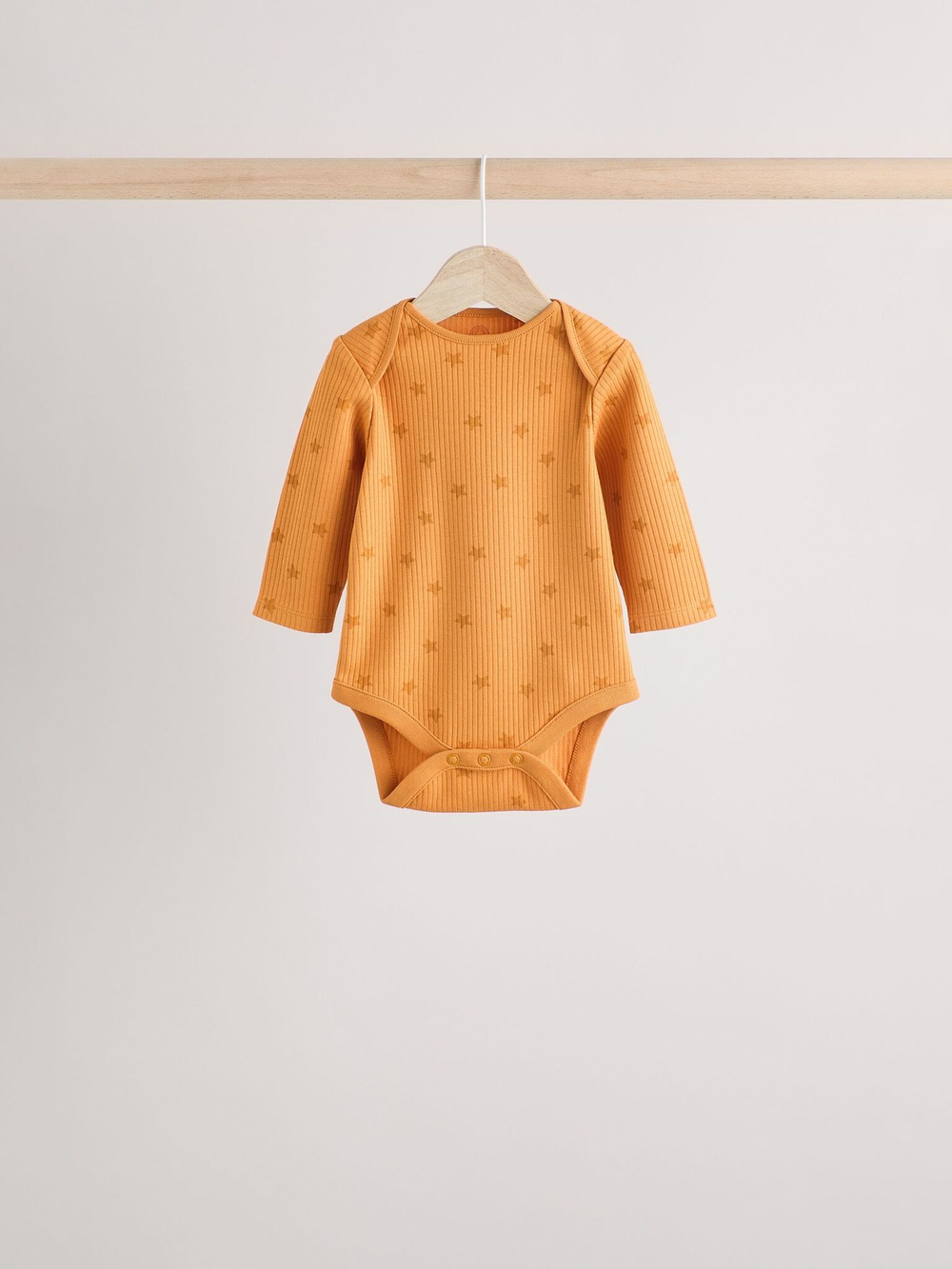 Боди с длинным рукавом для малышей Next B46-232, 5 шт., Зеленый, Желтый, Синий