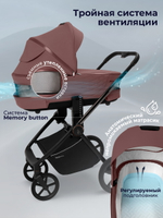 Коляска 3 в 1 Sweet Baby SBL Elegante Therma + автокресло Premier Grey Mokka