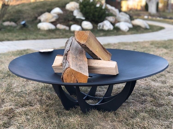 Чаша для костра с основанием Up!Flame STEEL CUP 850 HEAVY