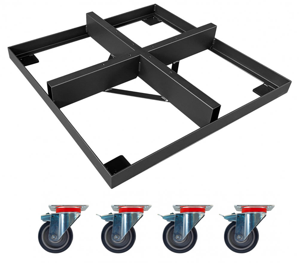 База утяжелительная для зонта с колесами Scolaro BUD8080DS, графит