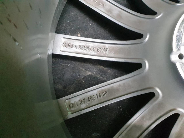 Диск литой R22 Mercedes GLS x167 (2019-н.в.) AMG задний