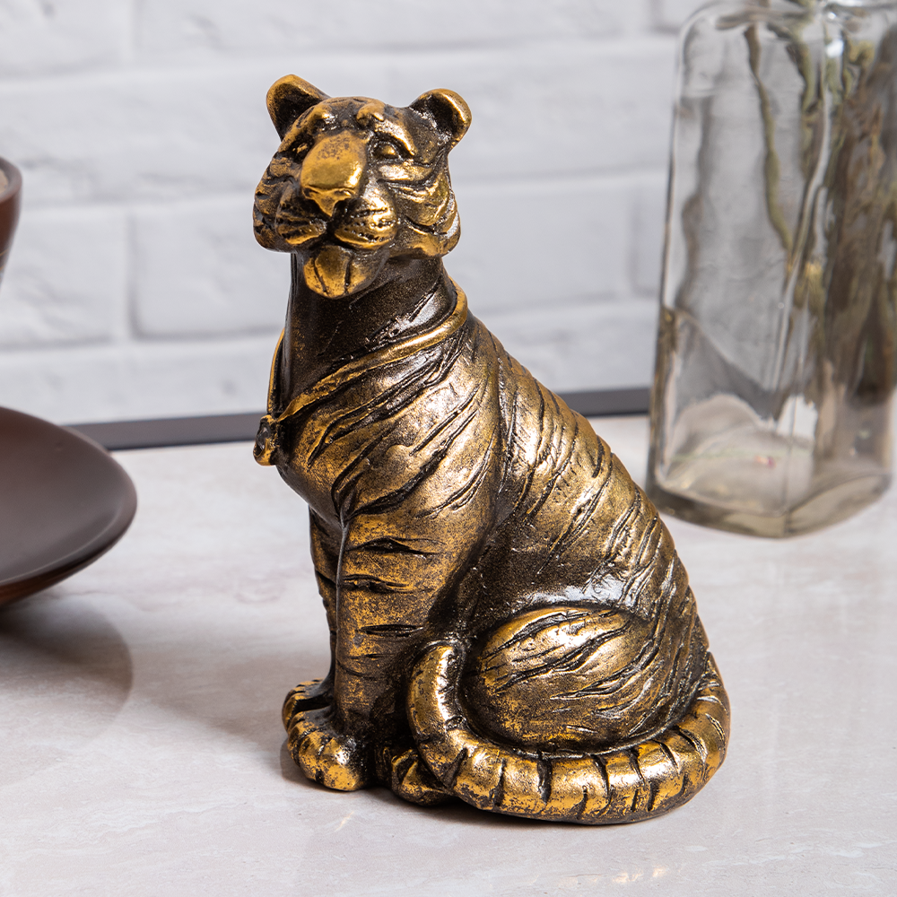 Статуэтка Тигресса Бронза