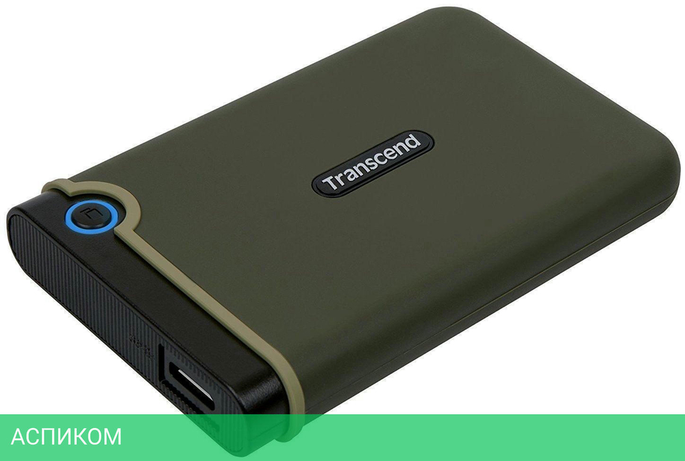 Внешний накопитель Transcend StoreJet 25M3 Slim 2TB (TS2TSJ25M3G)