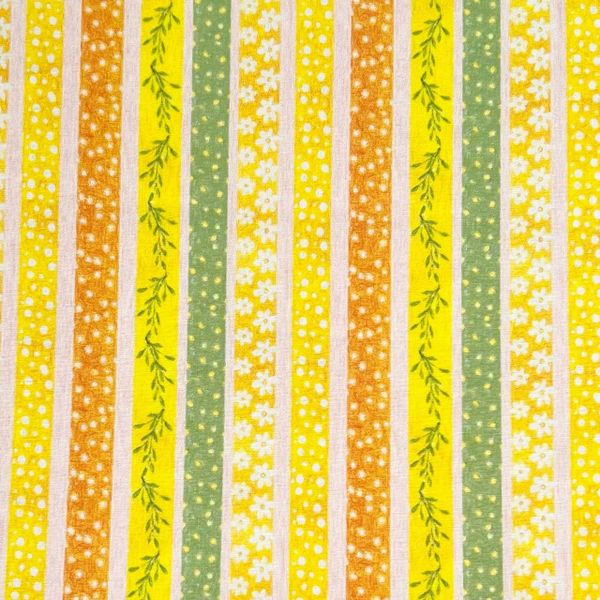 ЖЕЛТЫЕ ПОЛОСКИ - 100% хлопок 1