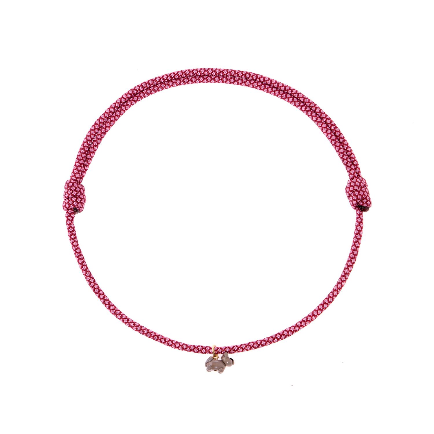 Колье Knitted Kitten Necklace - Grey Cat