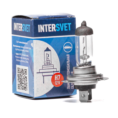 Автолампа галогенная H7, 12 В, 100 Вт, PX26D