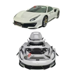 Обвес переделка для Ferrari 488 Spider 2015-2020 переделка в 488 Pista 2018-2020 Феррари