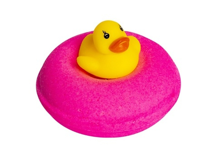 Бурлящие пончик Beautelab для ванны Pink Donut Duck, ТМ L'COSMETIC