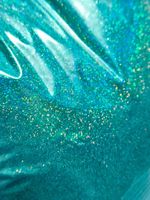 Блёстки Глиттеры 813-1.0мм - Бирюзовый голографик - универсальные