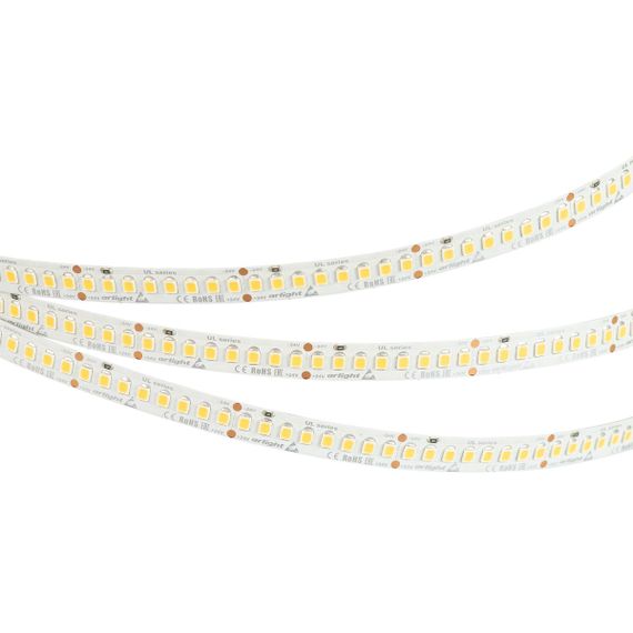 Светодиодная лента Arlight 20W/m 200LED/m 2835SMD холодный белый 5M UL-A200-10mm 24V White6000 037227