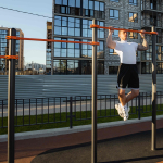 W212 GTO Перекладины разноуровневые для подтягивания из виса на высокой перекладине ZAVODSPORTA