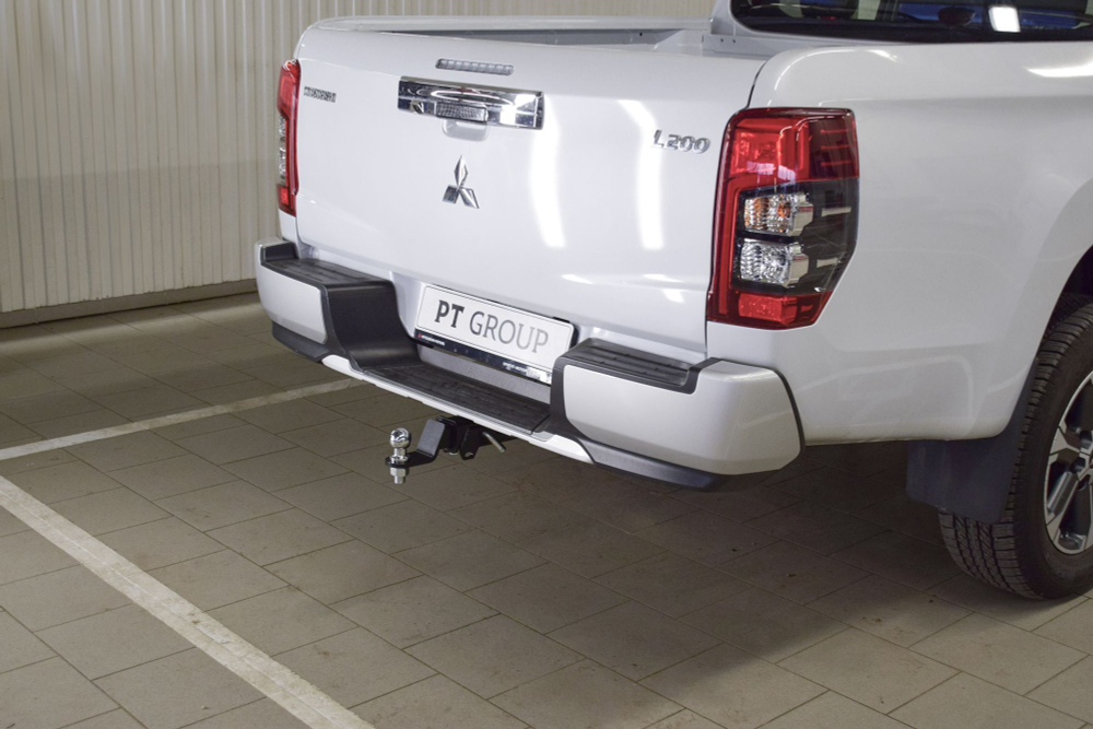Фаркоп PT GROUP /съемный квадрат/  для MITSUBISHI L200 2016-(паспорт и сертификат в комплекте)(без электрики) арт.MLT-16-991122.00