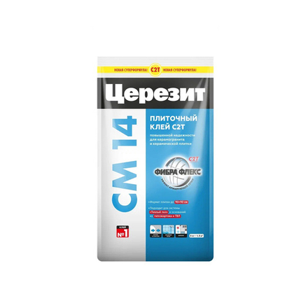 Клей для плитки Церезит (Ceresit) CM 14 Extra, 5 кг