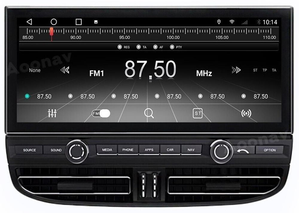 Магнитола Porsche Cayenne 958 2010-2016 (вместо PCM 3.0) - Radiola RDL-Cayenne монитор 12.3" на Android 12, 6Гб+128Гб, CarPlay, 4G SIM-слот