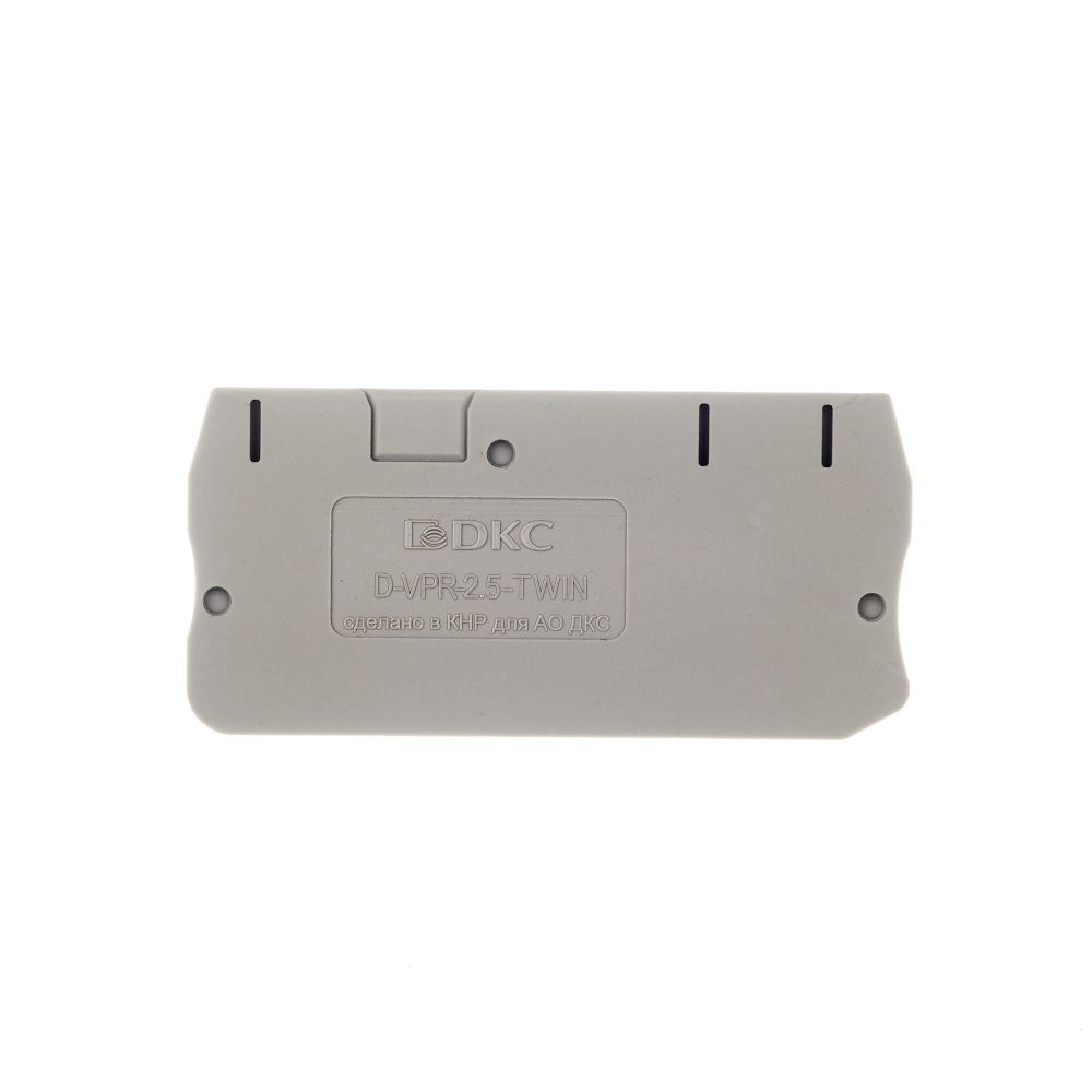 Изолятор торцевой D-VPR-2.5-TWIN-1P