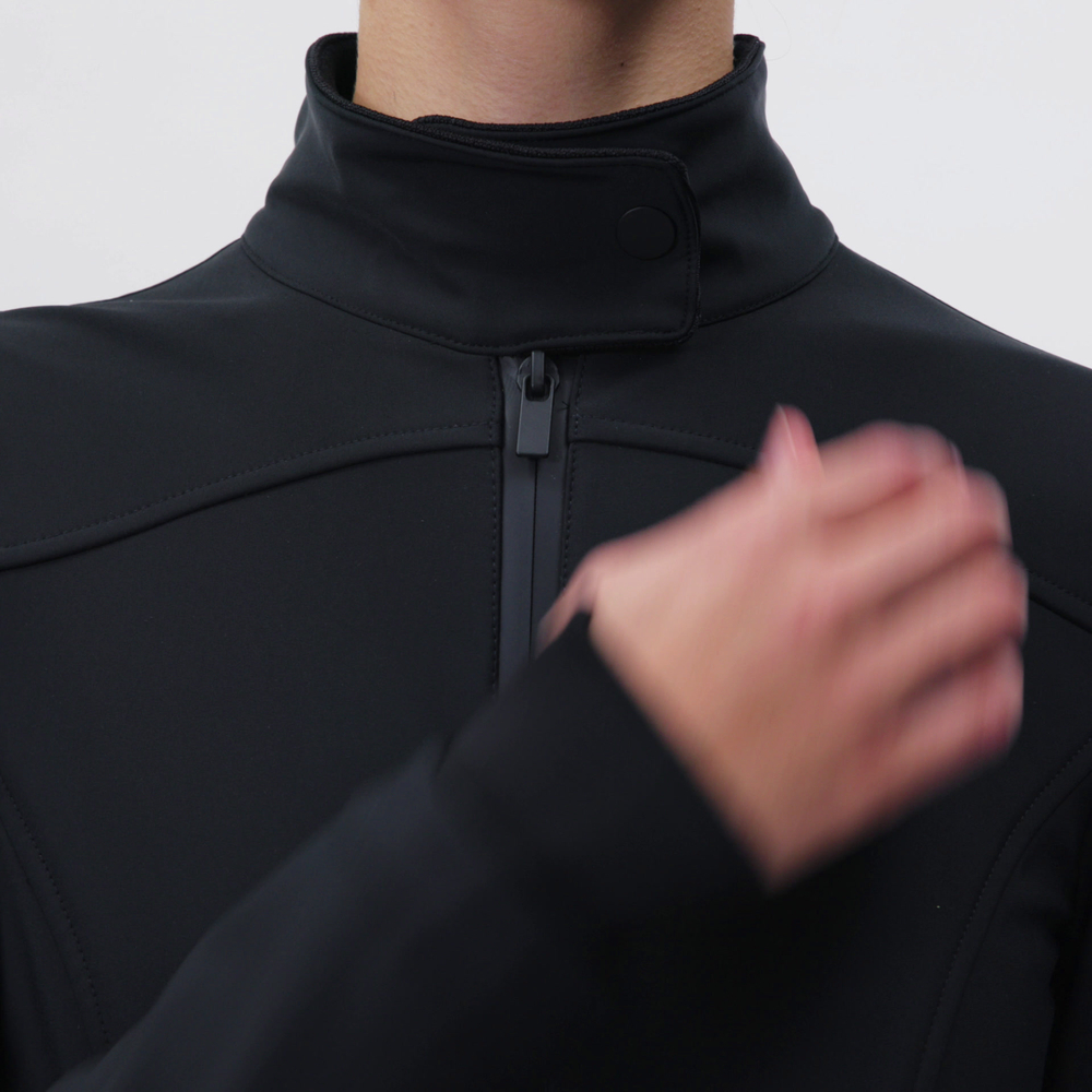 ZARA ВЕТРОЗАЩИТНЫЙ И ВОДОНЕПРОНИЦАЕМЫЙ КОМБИНЕЗОН RECCO®, ЧЕРНЫЙ