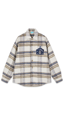 Куртка DONSMOKE "Church Logo" Plaid Wool Jacket