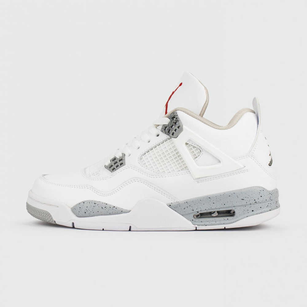 кроссовки Air Jordan 4 Retro Tech White / Grey