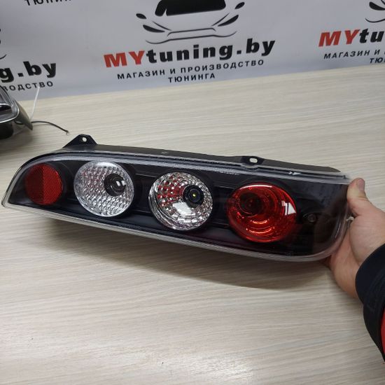 Задние фонари black для Fiat Seicento