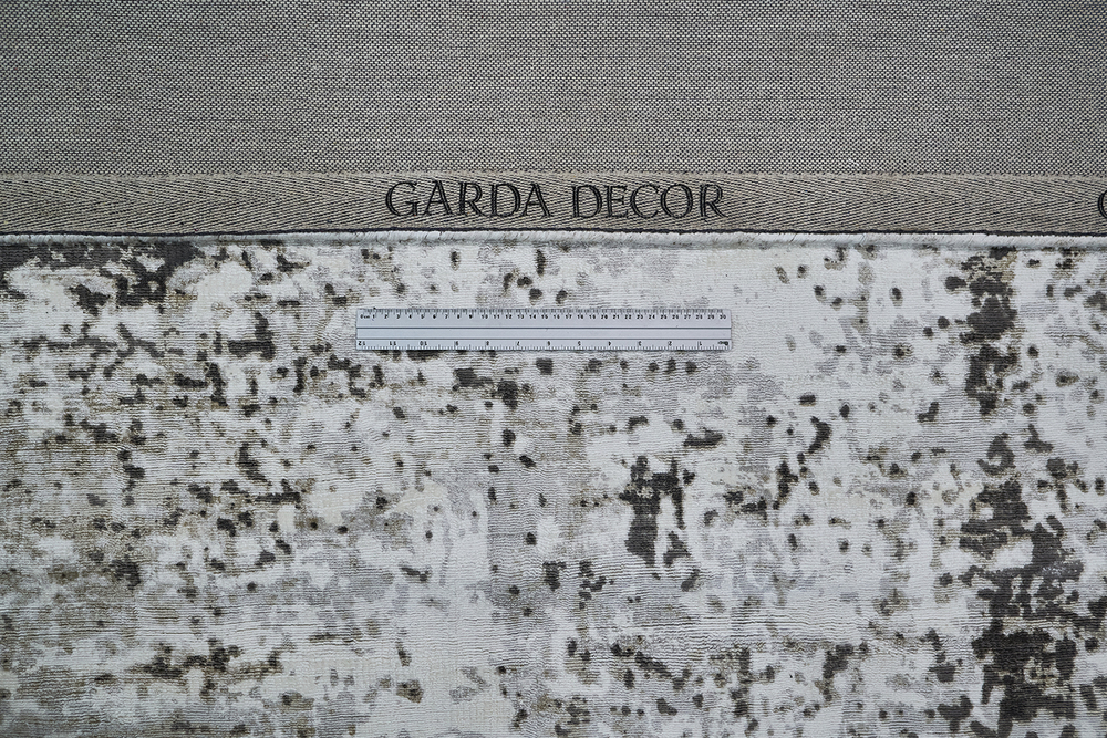 Ковер из вискозы 200х300 Garda Decor Aramac бежевый ручной работы